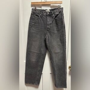 Madewell The DadJean in Black 100% Cotton Women’s size 26